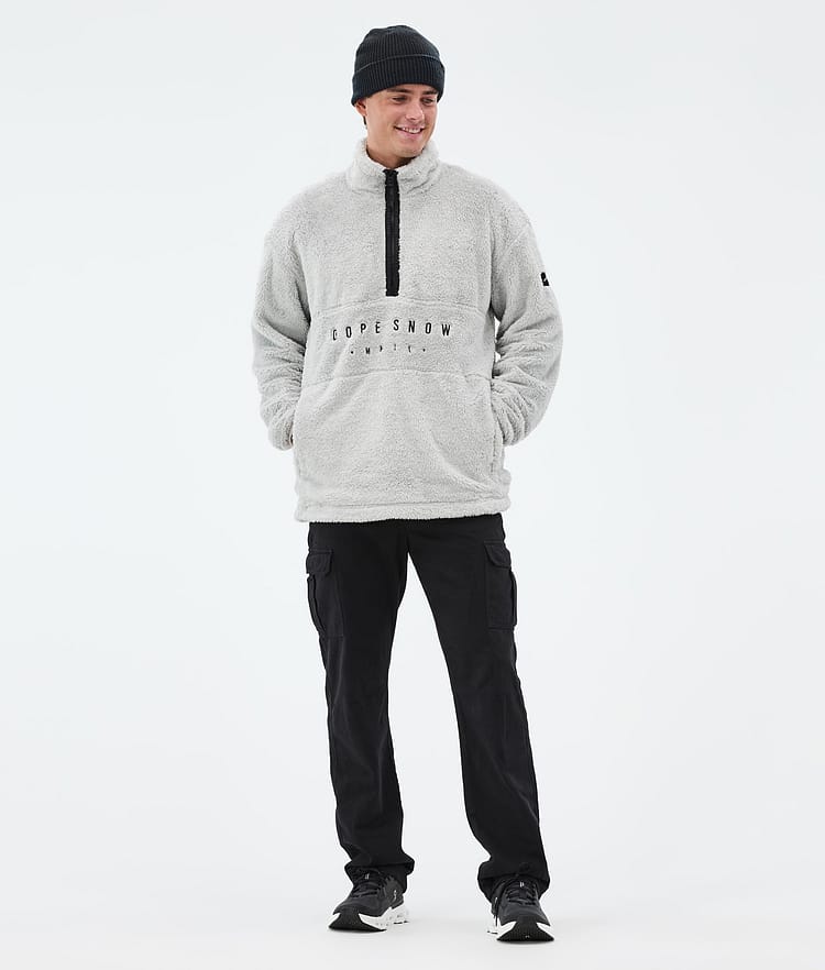 Pile Felpa Pile Uomo Light Grey Renewed, Immagine 3 di 7