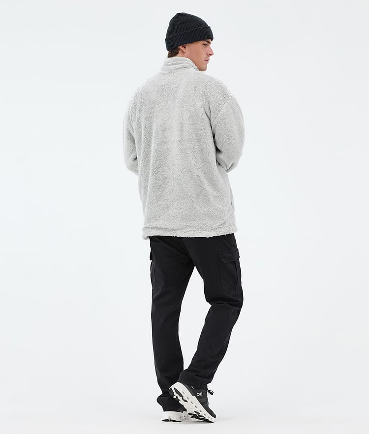 Pile Fleece Sweater Men Light Grey, Image 4 of 7