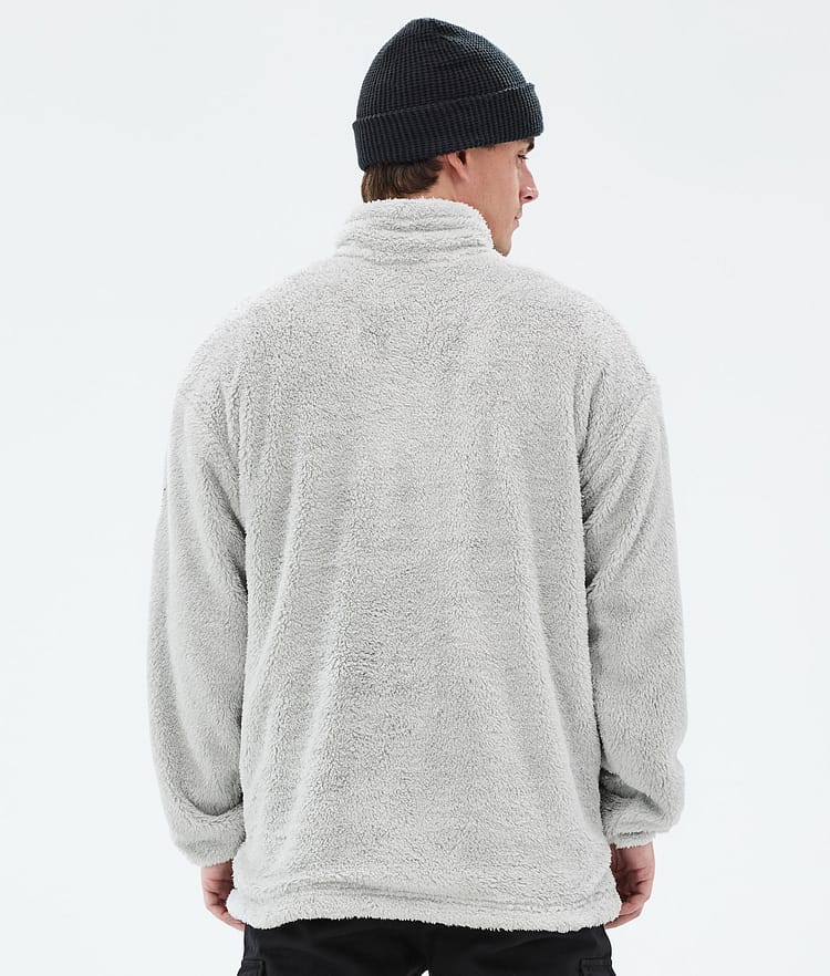 Pile Fleece Sweater Men Light Grey, Image 6 of 7