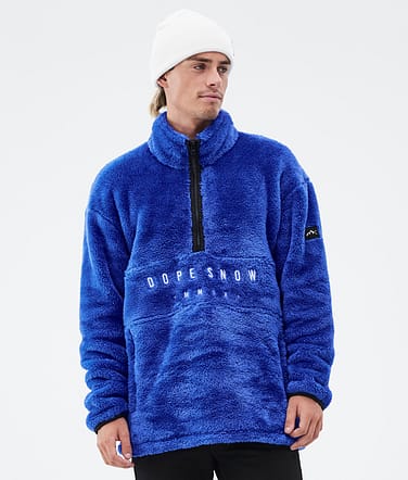 Pile Sweter Polarowy Mężczyźni Cobalt Blue