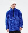 Pile Fleece Sweater Men Cobalt Blue