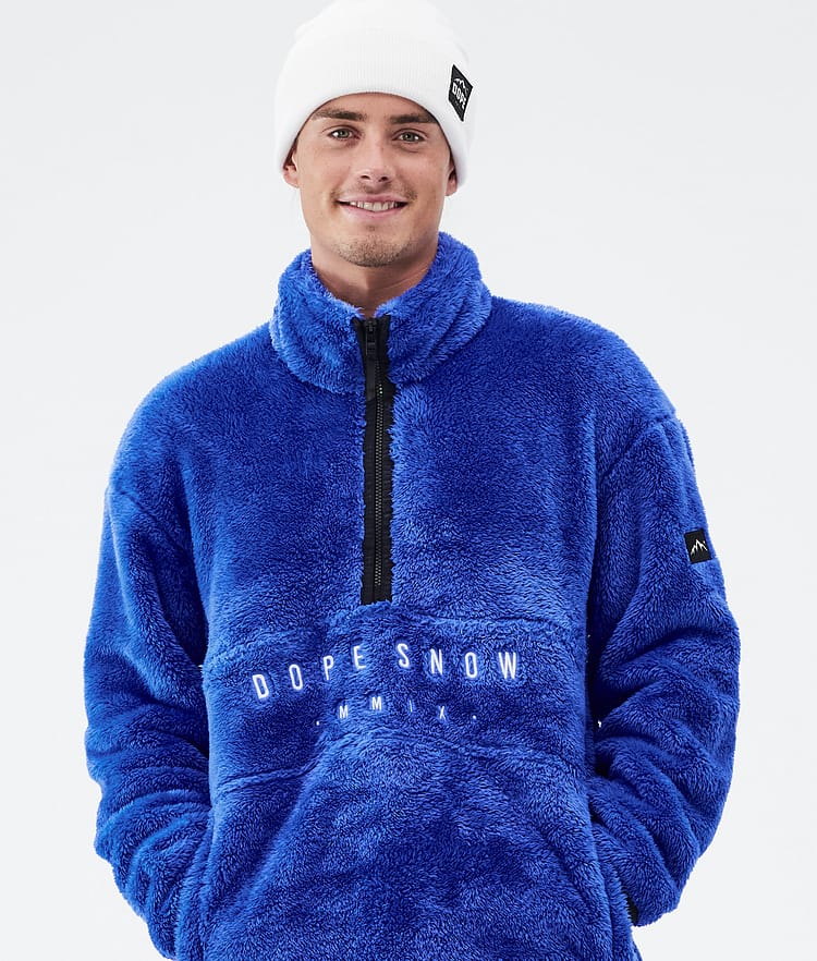 Pile Sweat Polaire Homme Cobalt Blue, Image 2 sur 7