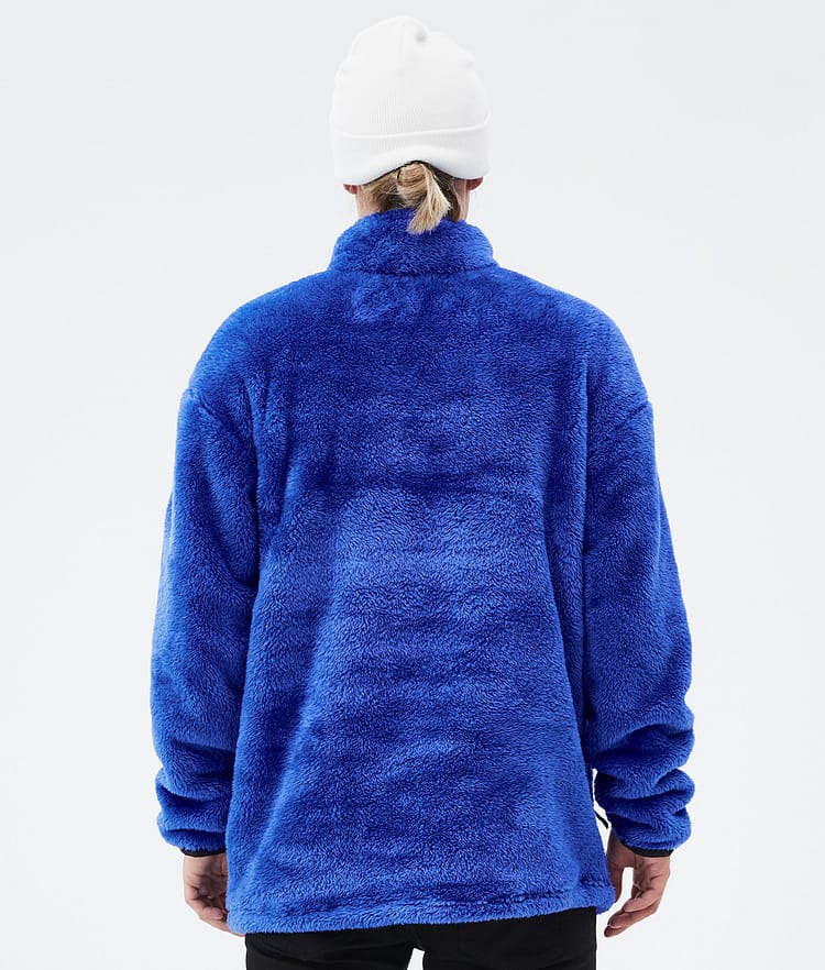 Pile Fleece Sweater Men Cobalt Blue