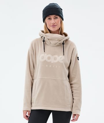 Cozy II W Fleece Hoodie Damen Sand