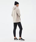 Cozy II W Fleece Hoodie Dames Sand Renewed, Afbeelding 4 van 7