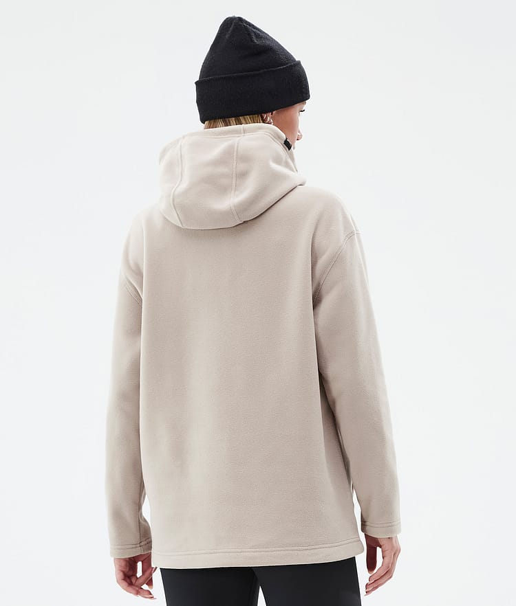 Cozy II W Fleece Hoodie Damen Sand Renewed