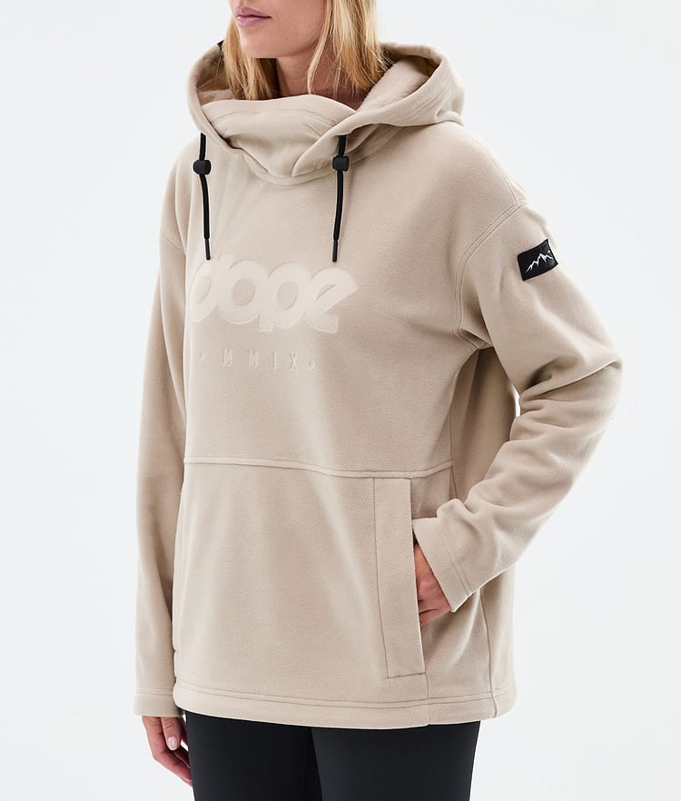 Cozy II W Fleece Hoodie Damen Sand, Bild 7 von 7