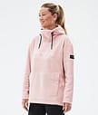 Cozy II W Fleecegenser Dame Soft Pink