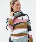 Cozy II W フリースパーカー レディース Shards Gold Muted Pink, 画像2 / 7