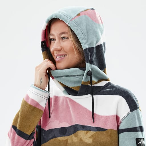 Verstellbare Kapuze mit Nackenwärmer Hauptdetailproduktbild,