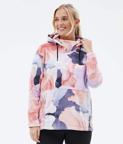 Cozy II W Fleece-hoodie Dame Blot Peach