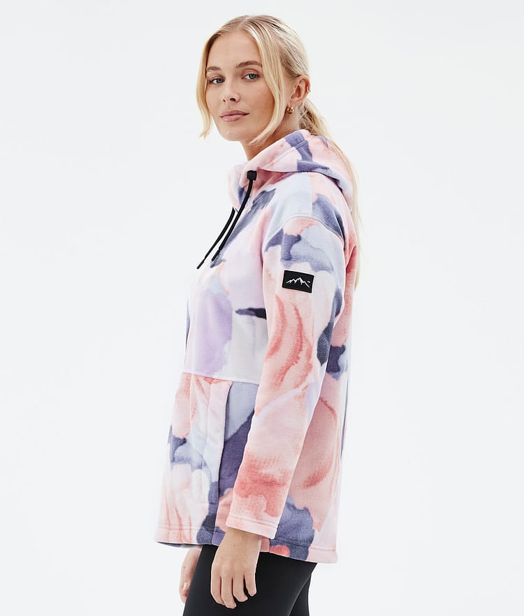 Cozy II W Fleece Hoodie Women Blot Peach, Image 5 of 7