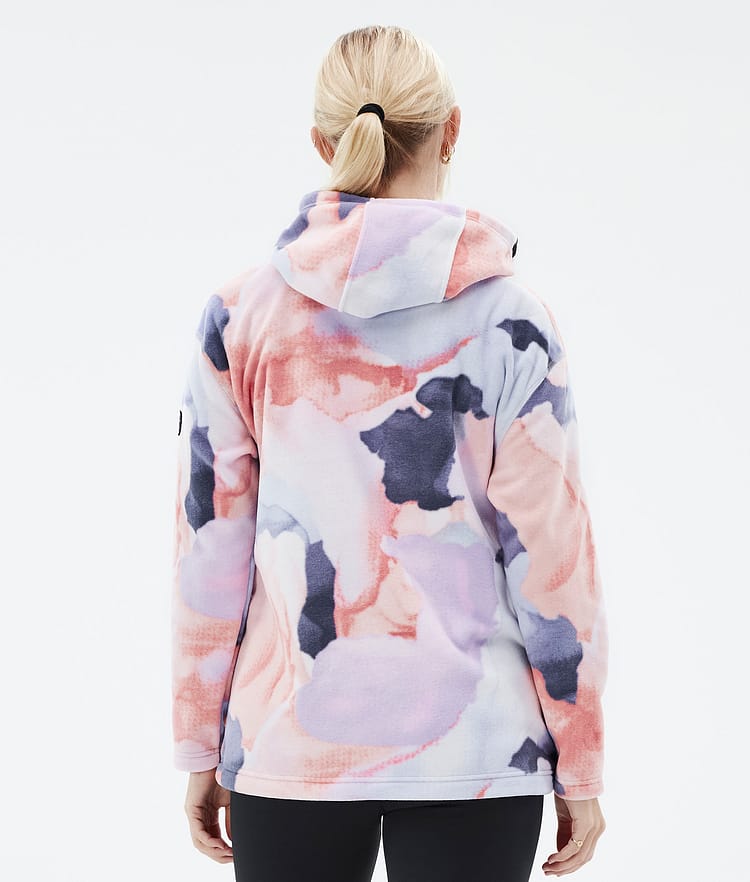 Cozy II W Fleece-hoodie Dame Blot Peach, Billede 6 af 7