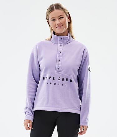 Comfy W Felpa Pile Donna Faded Violet