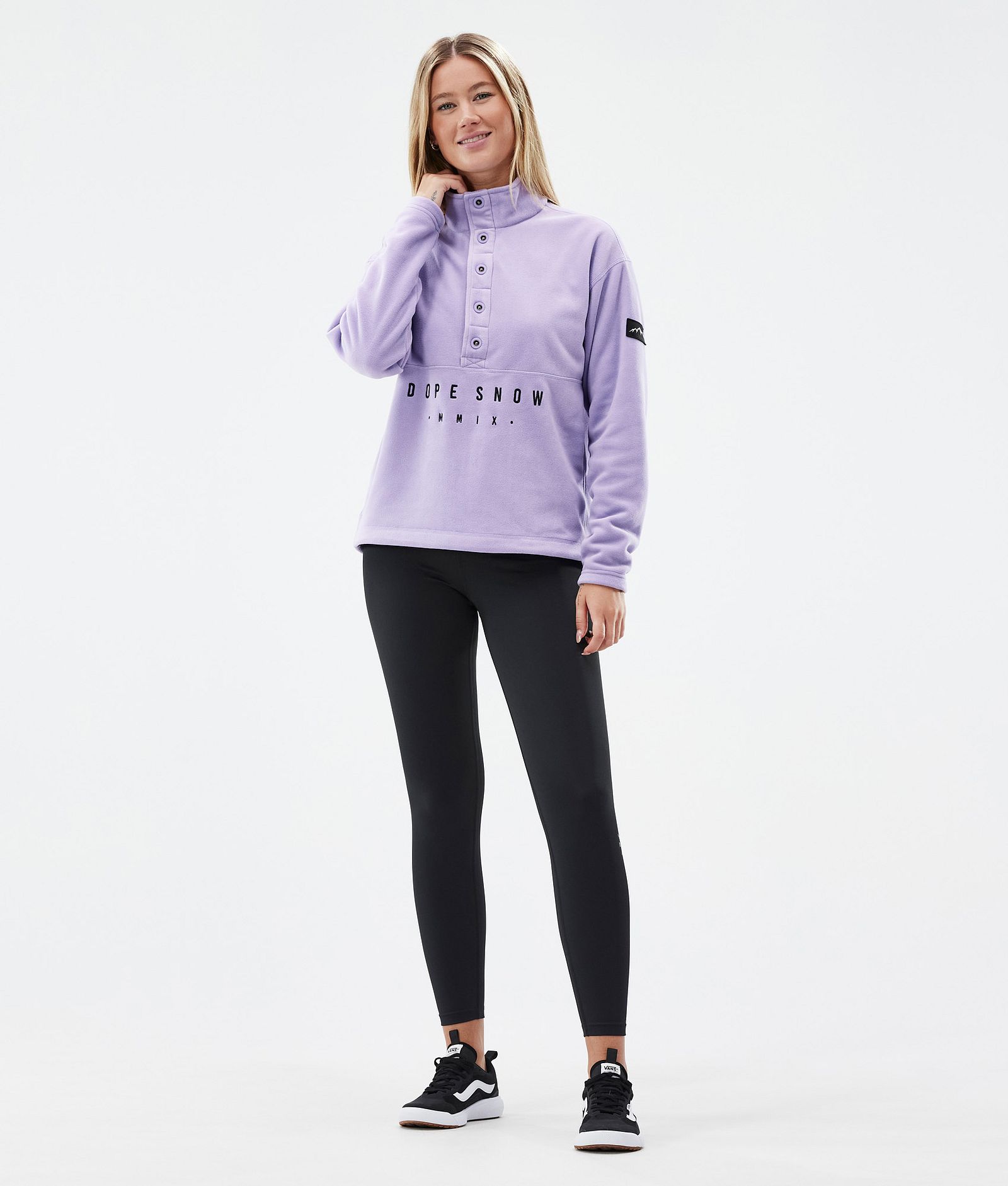 Comfy W Felpa Pile Donna Faded Violet, Immagine 3 di 6