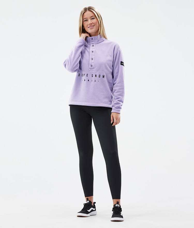 Comfy W Fleecegenser Dame Faded Violet, Bilde 3 av 6