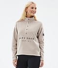 Comfy W Fleecetröja Dam Sand, Bild 1 av 6