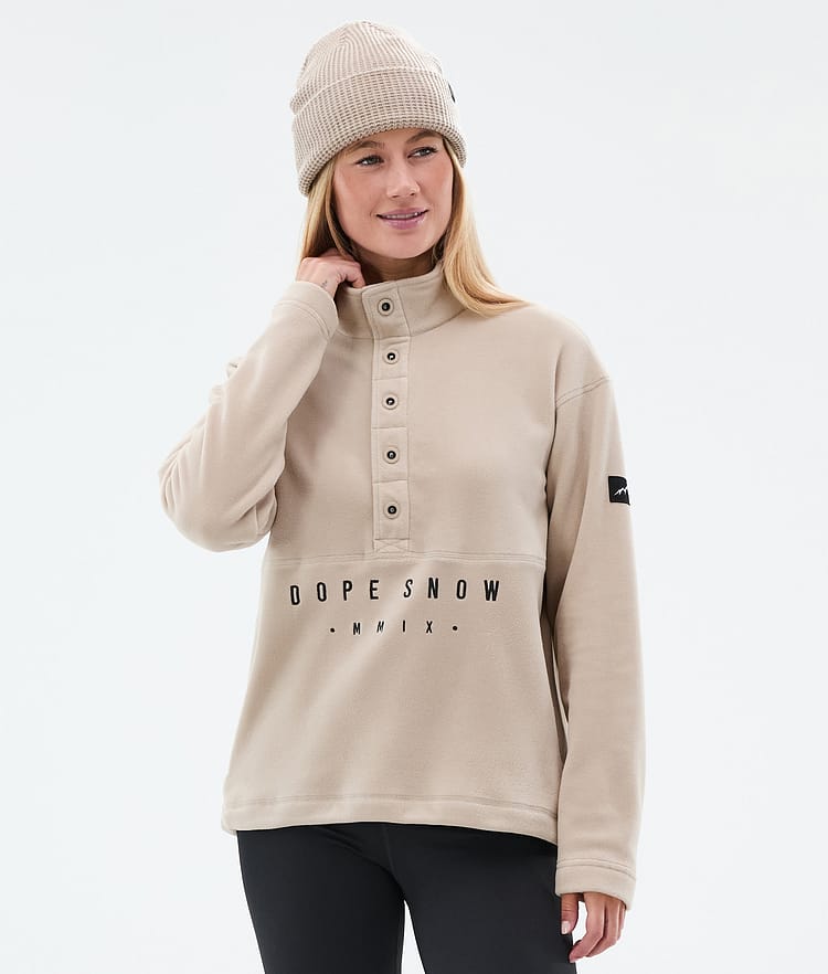 Comfy W Fleece Sweater Women Sand, Image 1 of 6
