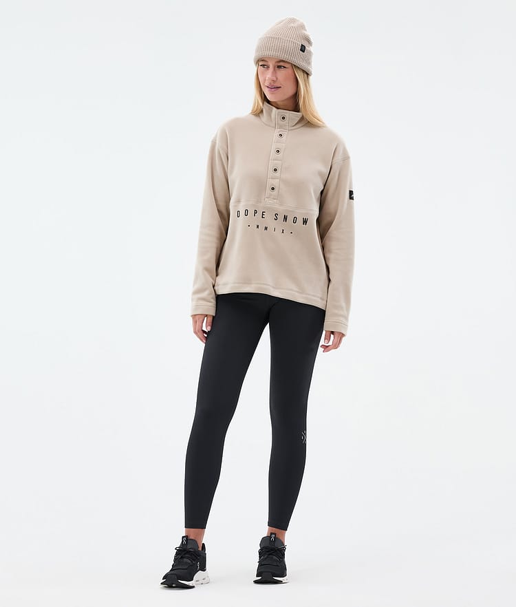 Comfy W Fleece Sweater Women Sand, Image 3 of 6