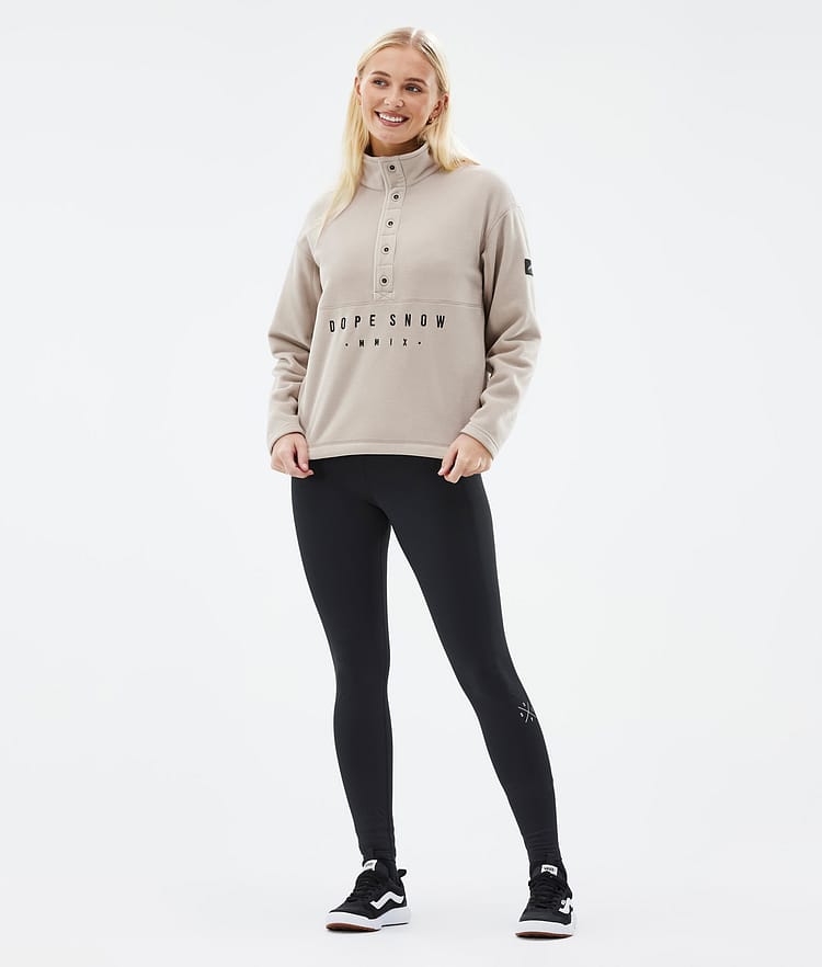 Comfy W Fleece Sweater Women Sand