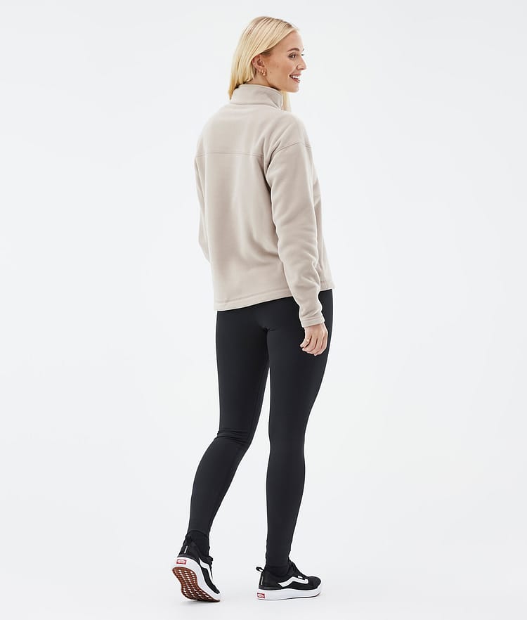 Comfy W Fleecepullover Damen Sand, Bild 4 von 6