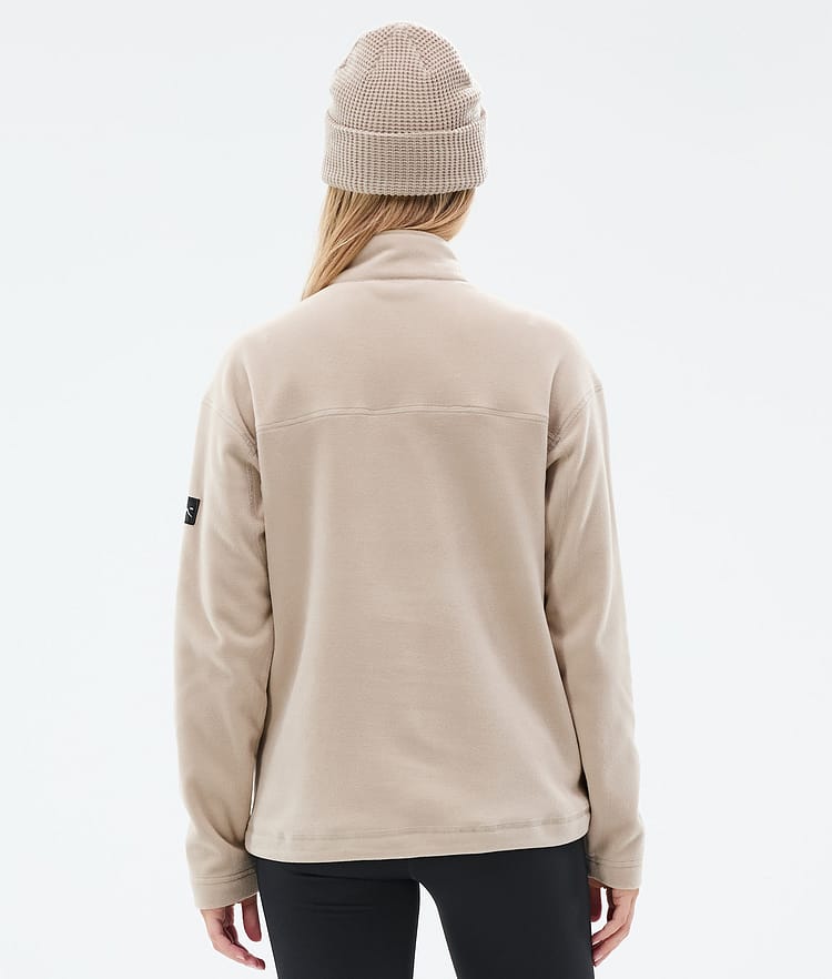 Comfy W Fleece Sweater Women Sand, Image 6 of 6
