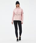 Comfy W Fleecepullover Damen Soft Pink, Bild 3 von 6
