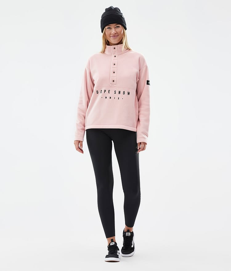 Comfy W Fleecetröja Dam Soft Pink, Bild 3 av 6