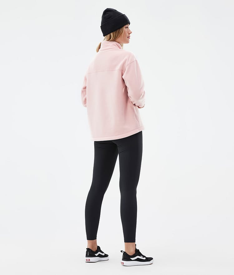 Comfy W Fleecepullover Damen Soft Pink, Bild 4 von 6