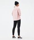 Comfy W Fleece Sweater Women Soft Pink