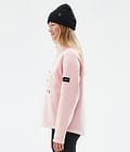 Comfy W Fleece Sweater Women Soft Pink