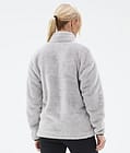 Pile W Fleecepullover Damen Light Grey, Bild 6 von 7