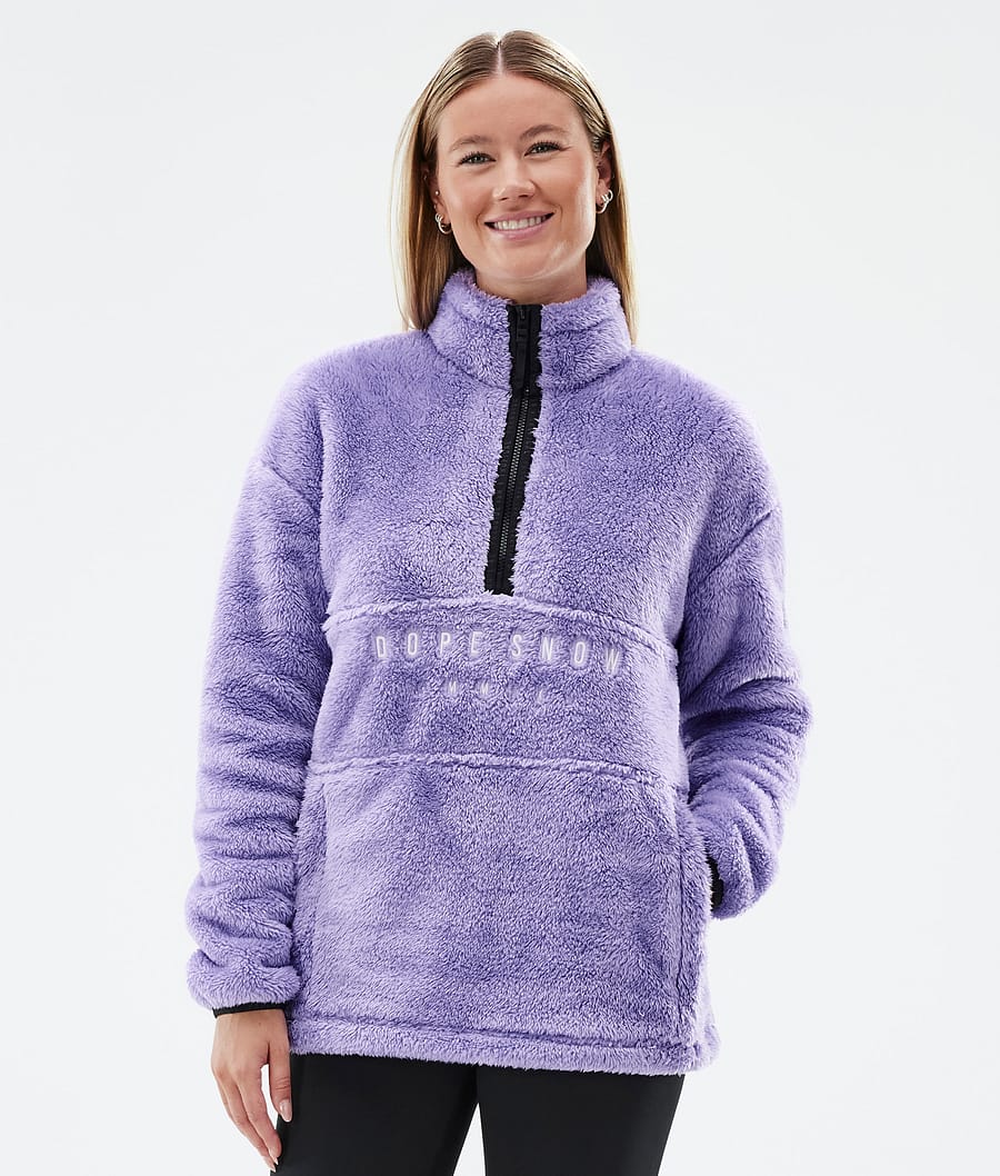 Pile W Fleece Sweater Women Faded Violet