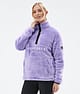 Pile W Fleece Sweater Women Faded Violet from review by Julie