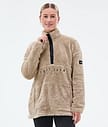 Pile W Fleece Sweater Women Sand