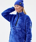 Pile W Fleecepullover Damen Cobalt Blue, Bild 2 von 7