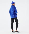 Pile W Fleecepullover Damen Cobalt Blue, Bild 4 von 7