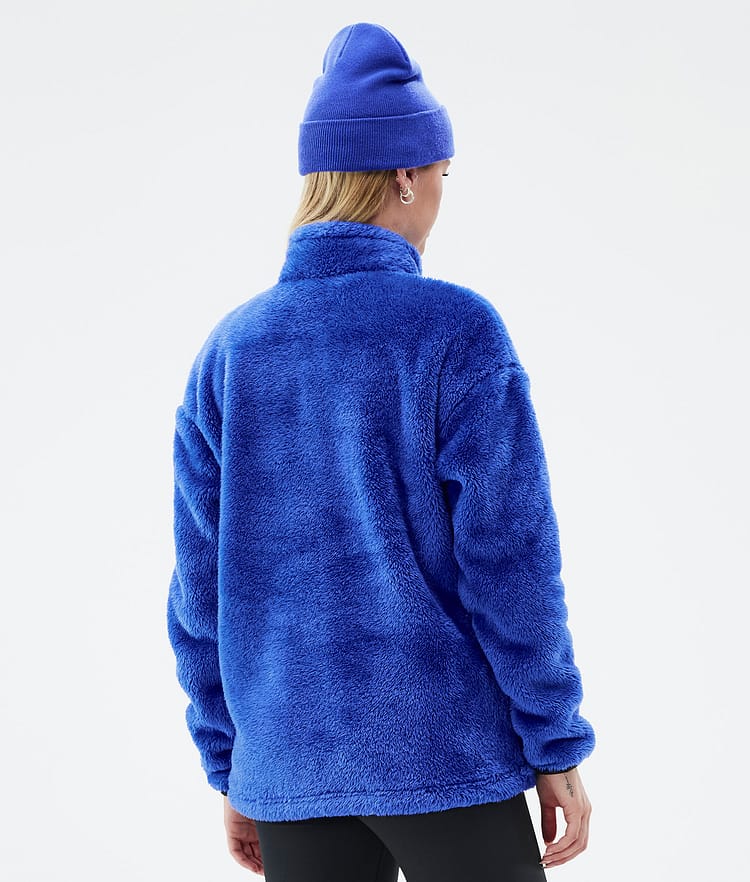 Pile W Fleece Sweater Women Cobalt Blue