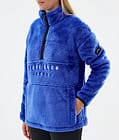 Pile W Fleecepullover Damen Cobalt Blue, Bild 7 von 7