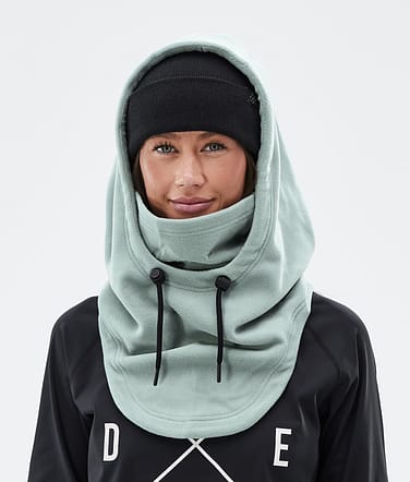 Cozy Hood II Ansiktsmask Faded Green