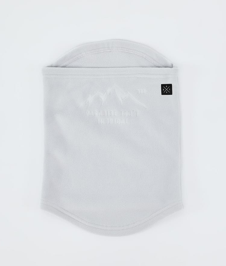 Cozy Tube Facemask Light Grey, Image 1 of 4
