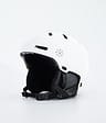 Macon 2.0 MIPS Skihelm Matte White w/ Black