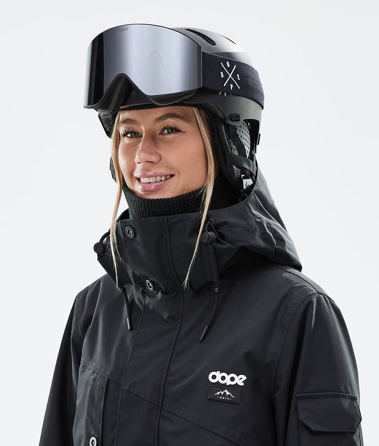 Macon 2.0 Ski Helmet X-Up Matte Black w/ Black, Image 7 of 8