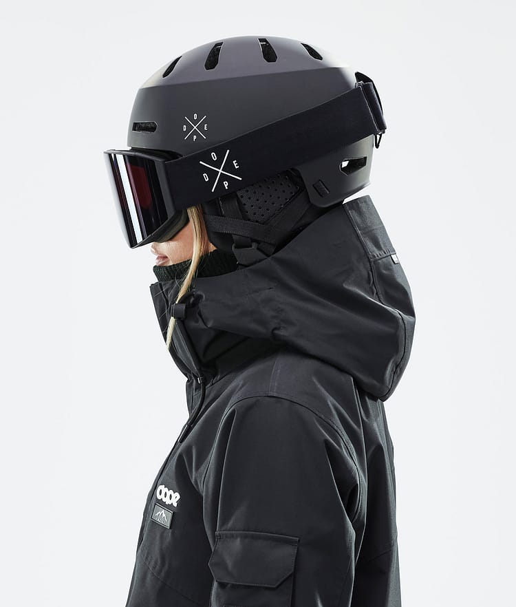 Macon 2.0 Skihelm X-Up Matte Black w/ Black, Bild 8 von 8