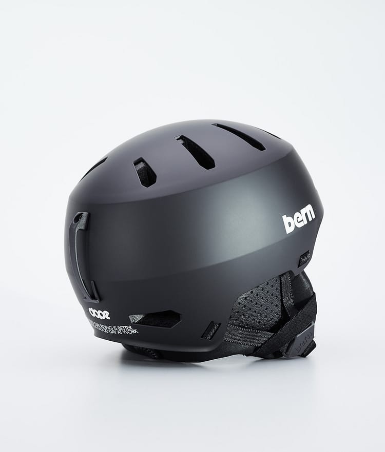 Macon 2.0 Skihelm Classic Matte Black w/ Black, Bild 3 von 8