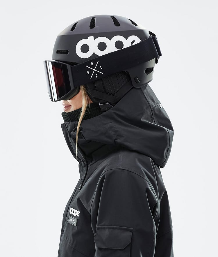Macon 2.0 Skihelm Classic Matte Black w/ Black, Bild 6 von 8