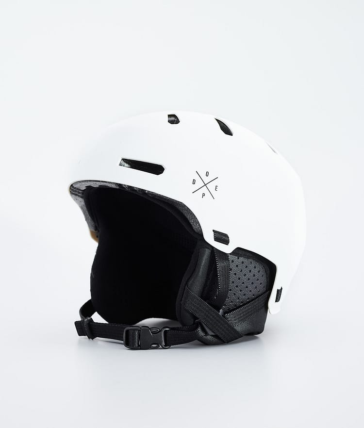 Macon 2.0 Ski Helmet X-Up Matte White w/ Black, Image 1 of 8