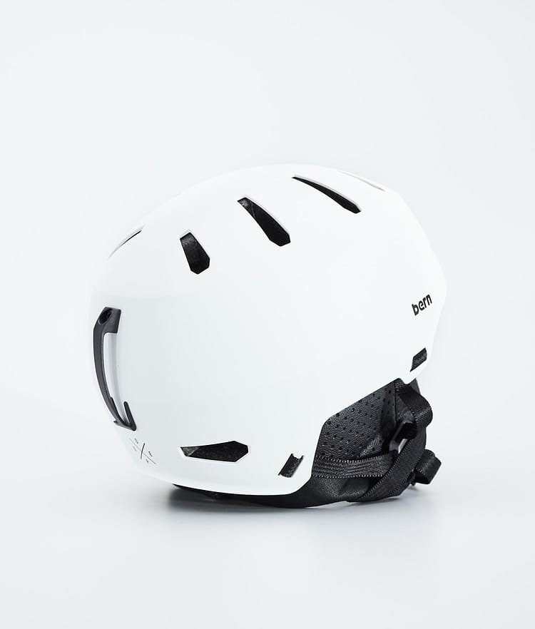 Macon 2.0 Ski Helmet X-Up Matte White w/ Black