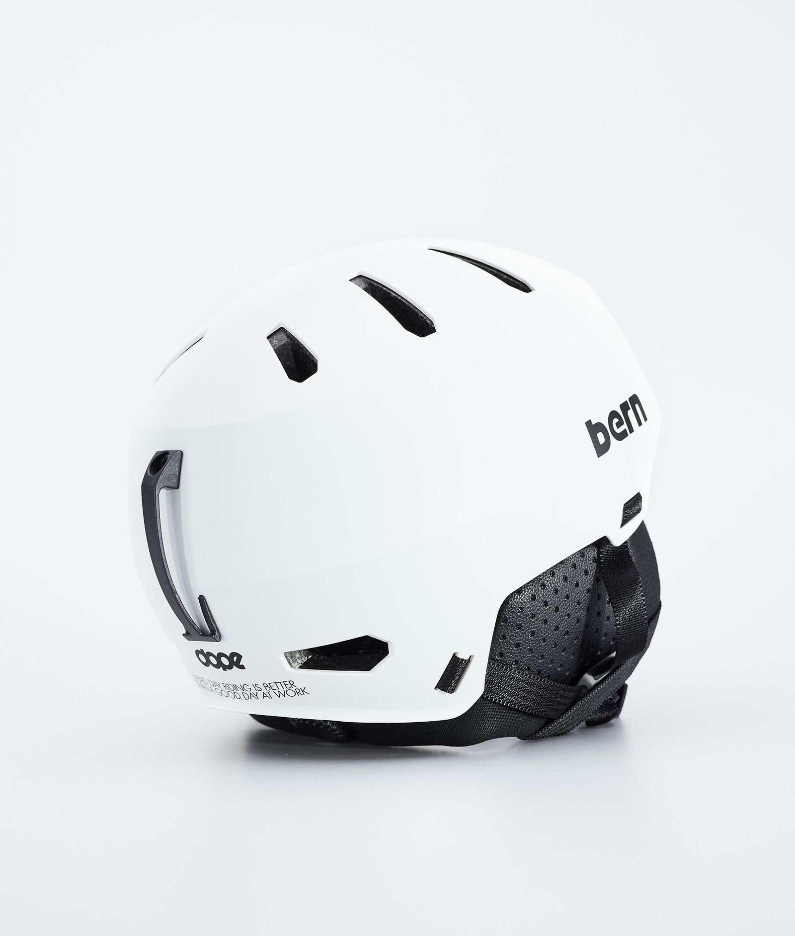 Macon 2.0 Skihelm Classic Matte White w/ Black, Bild 3 von 8