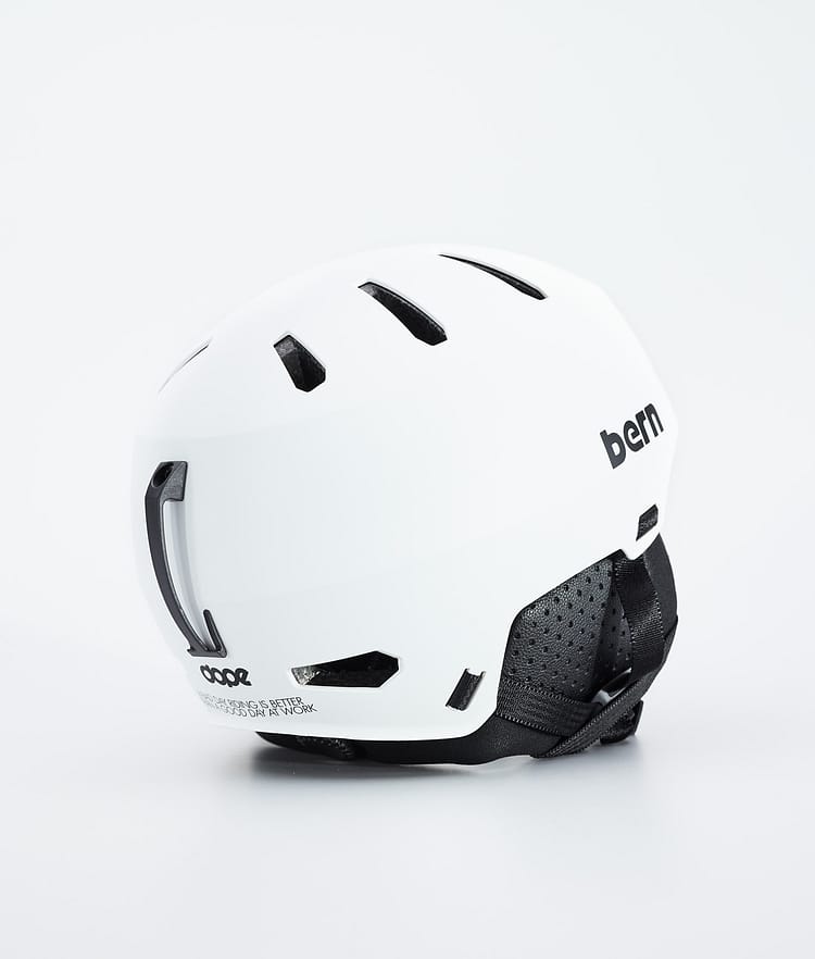 Macon 2.0 スキーヘルメット Classic Matte White w/ Black, 画像3 / 8